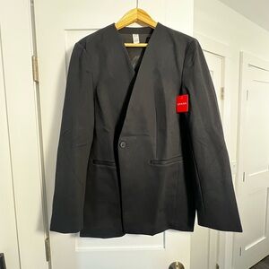 SPANX Black Single-Button Blazer